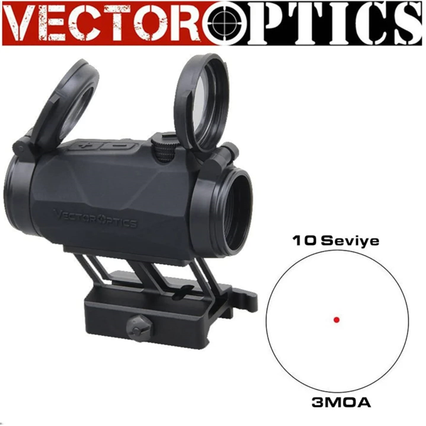 Vector Optics Maverick-IV 1x20 Mini Reflex Sight MIL RUBBER SIYAH